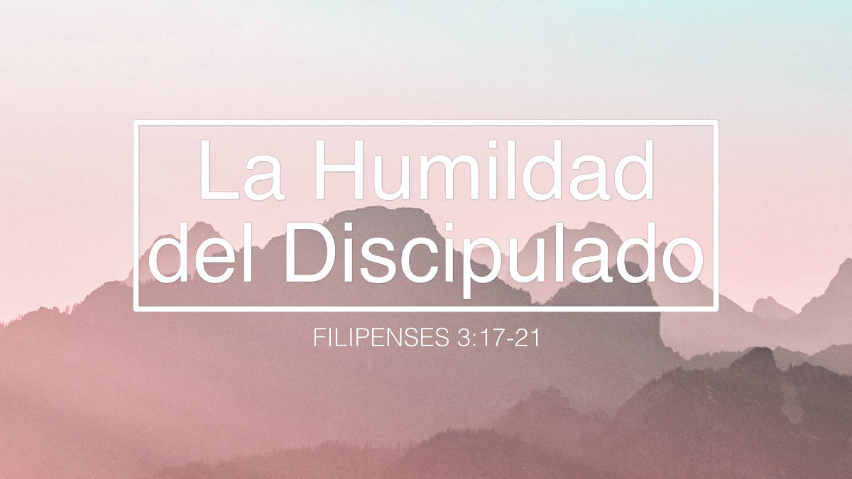 Humility of Discipleship ES